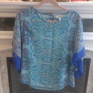 Dressbarn poncho style top